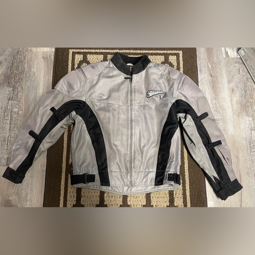 First Gear Motorcycle Jacket Men’s Large